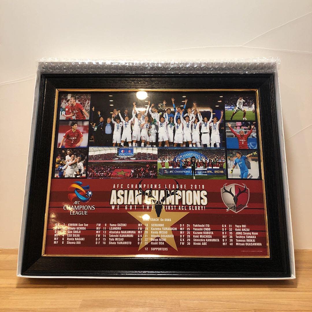 Amazon.co.jp: 鹿島アントラーズ ACL 優勝記念 パネル : スポーツ